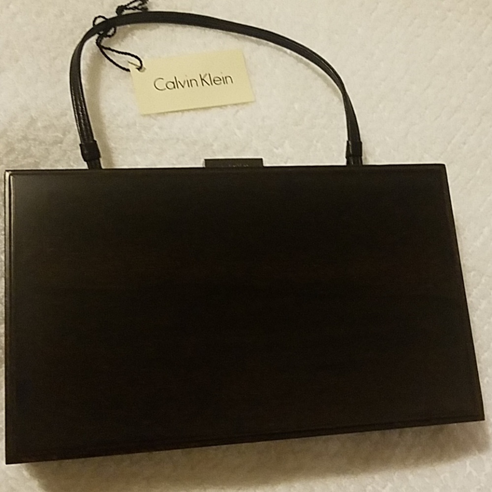 NWT Calvin Klein Clutch with Dust Bag